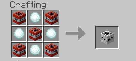 Snow TNT Crafting