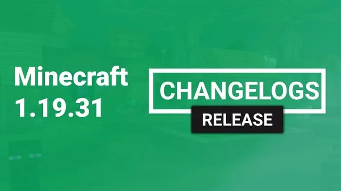 Minecraft 1.19.31.01