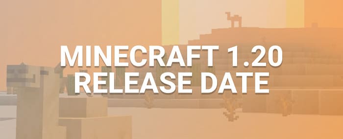 Minecraft 1.20 release date