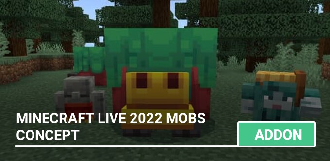 Mod: Minecraft Live 2022 Mobs Concept