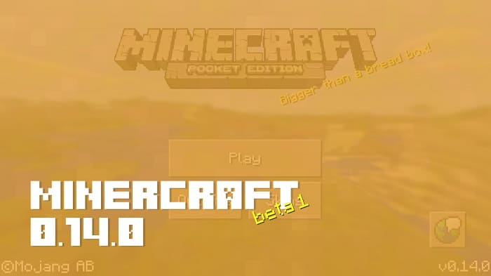 Download Minecraft PE 0.14.0 Beta 1 For Android