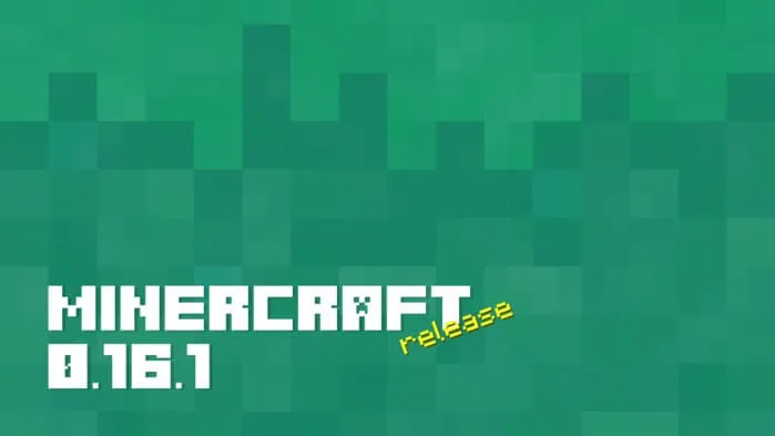 Minecraft PE 0.16.1