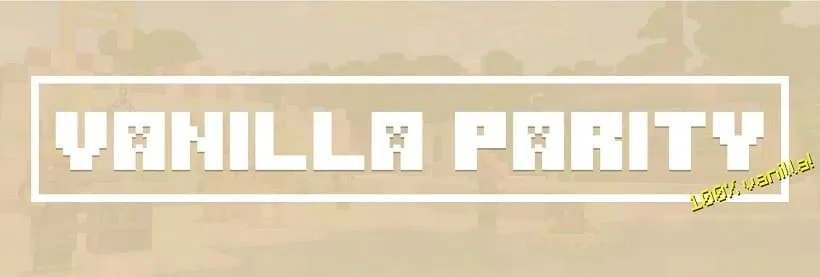 Minecraft 1.19.50 vanilla parity