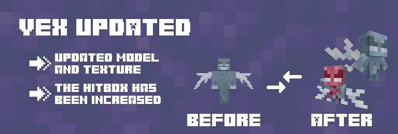 Minecraft 1.19.50 new Vex