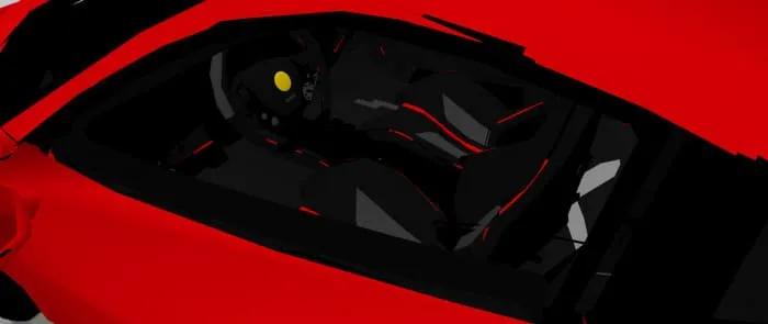 Ferrari Pista interior