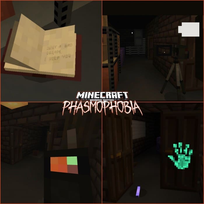 Карта phasmophobia для майнкрафт пе