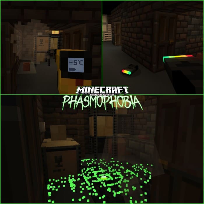 Phasmophobia майнкрафт карта на русском