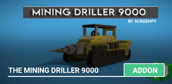 Mod: The Mining Driller 9000