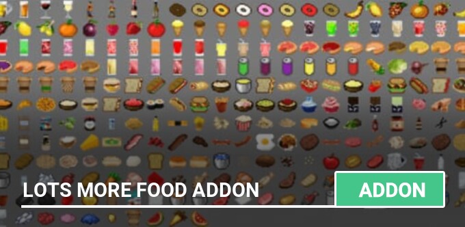 Mod: Lots More Food Addon