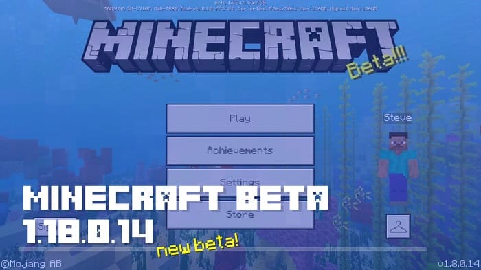 Minecraft Beta 1.8.0.14 - what's new?