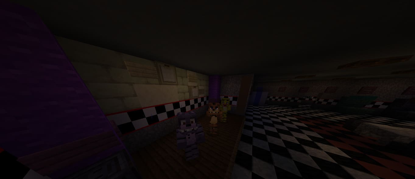 Fnaf 1 map Minecraft Map