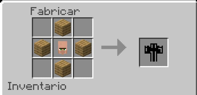 Crucified Villager craft