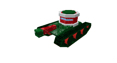 Анимация Новогоднего танка
