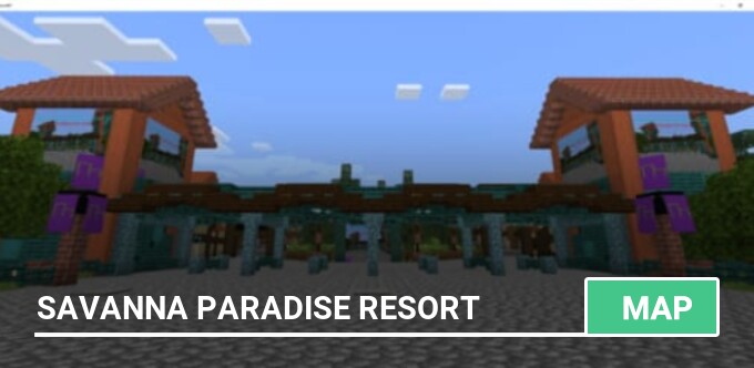 Map: Savanna Paradise Resort