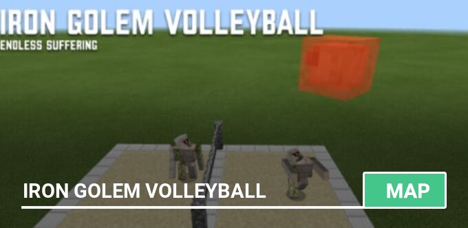 Map: Iron Golem Volleyball