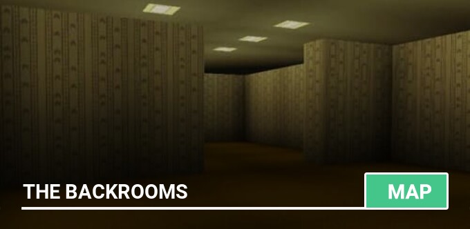 The Backrooms (Level 0,1,2,3) Minecraft Map