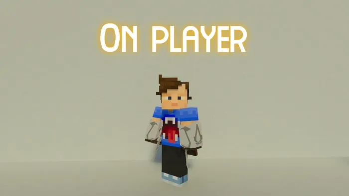 Player with hidden blades