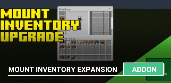 Mod: Mount Inventory Expansion