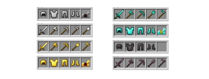 Items for smelting