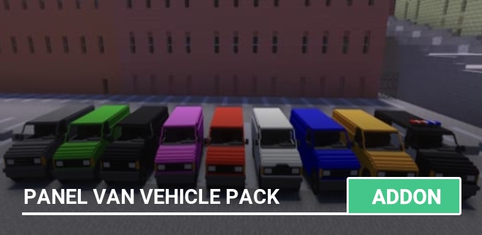 Mod: Panel Van Vehicle Pack