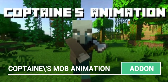 New Player Animation Addon for Minecraft