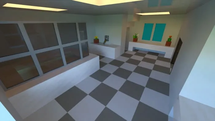 The corridor of the house