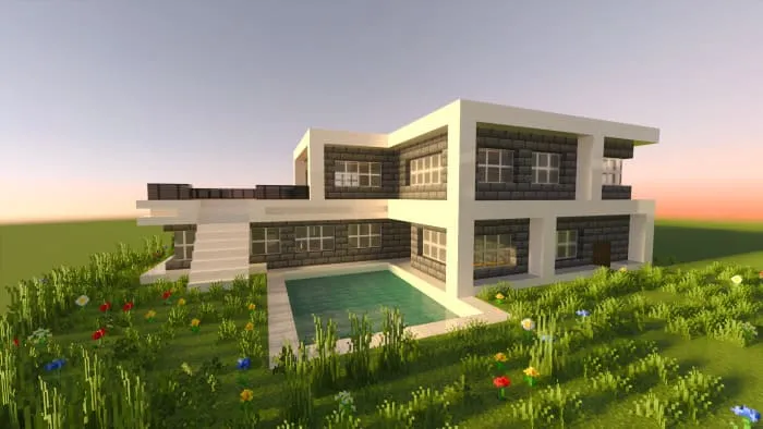 House with two floors