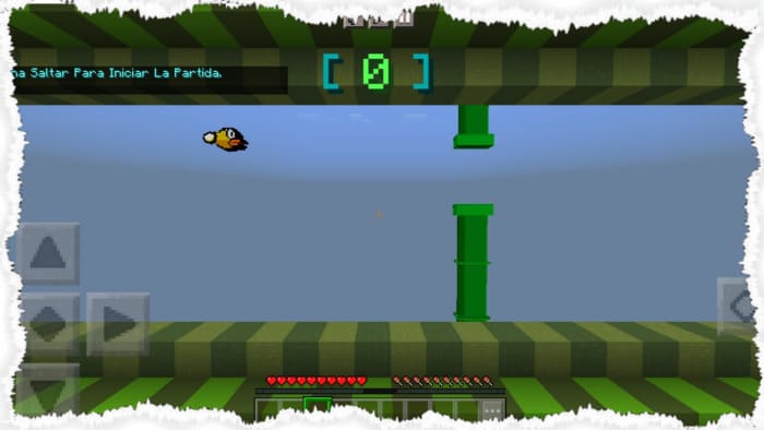 Flappy Bird Map 1.17.1 for Minecraft 