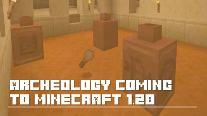 Archaeology will be added in Minecraft 1.20