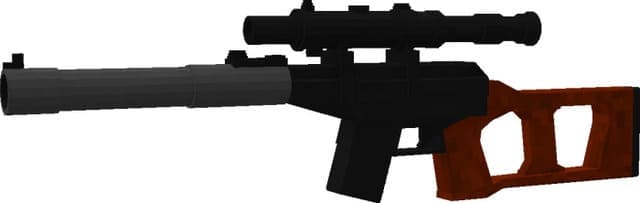 Модель снайперской винтовки