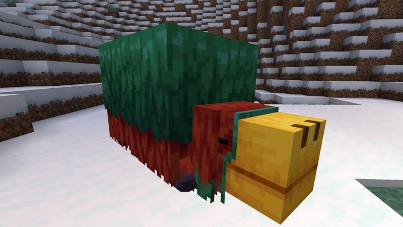 Sniffer in the winter biome