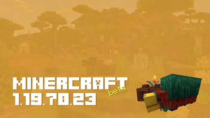Minecraft 1.19.70.23