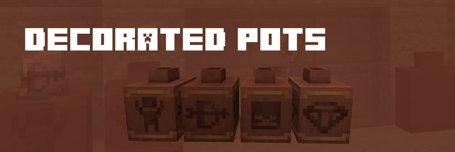 Decorated Pots in Minecraft
