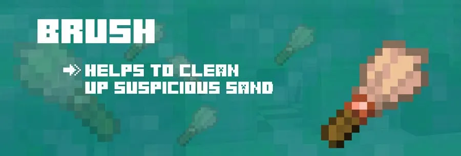 Brush in Minecraft 1.19.70.23