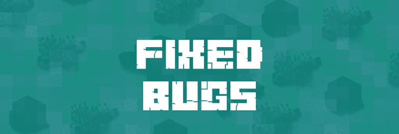 Fixed bugs in Minecraft 1.19.62