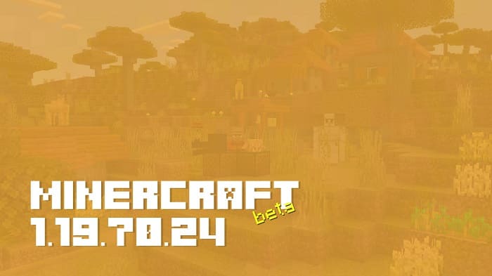 Minecraft Beta & Preview - 1.19.70.22 – Minecraft Feedback