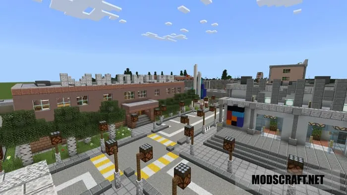 Roads and street lights