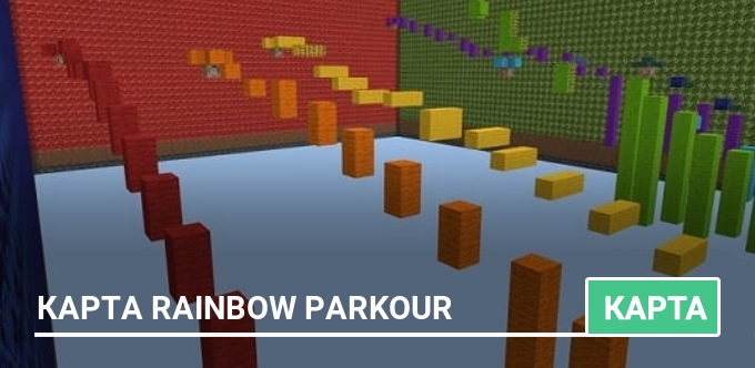 Карта Rainbow Parkour