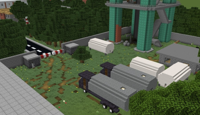 Base with trucks
