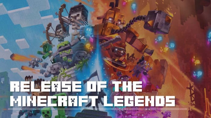 Minecraft Legends was released