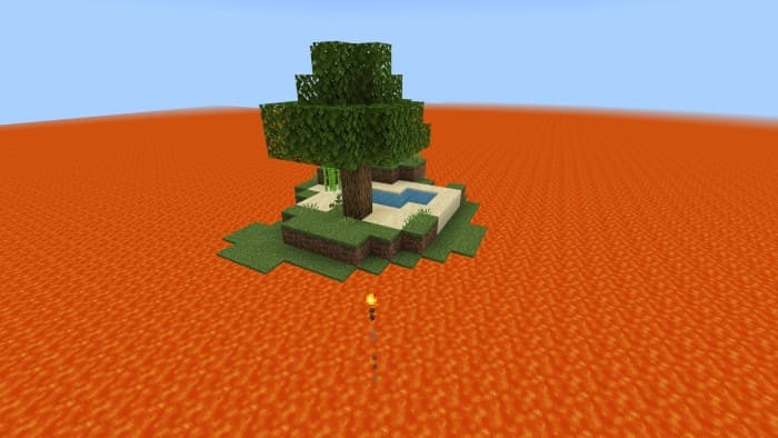 Остров с деревом