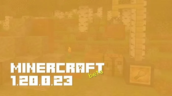Minecraft 1.20.0.23
