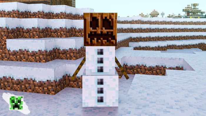 Снеговик с 3D элементами