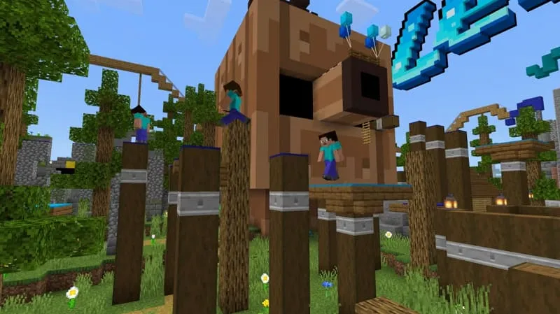 Parkour on the Plank Golem