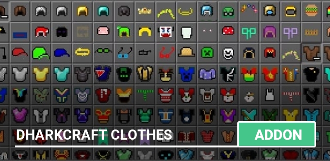 Mod: Dharkcraft Clothes