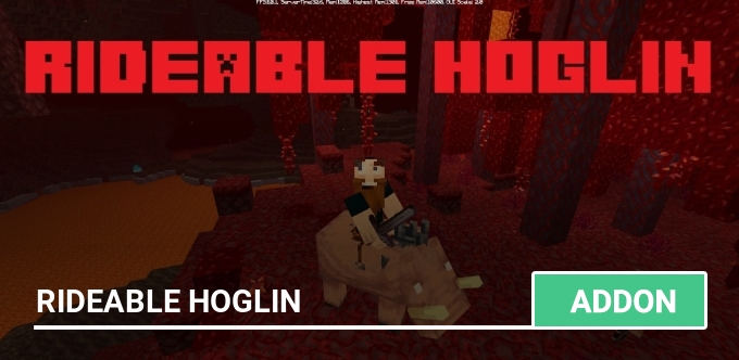 Mod: Rideable Hoglin