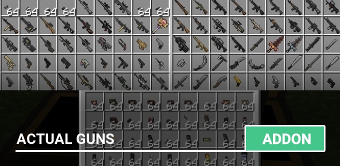 Mod: Actual Guns