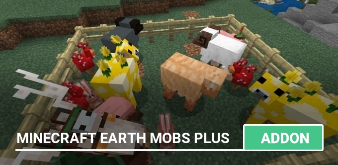 Mod: Minecraft Earth Mobs Plus
