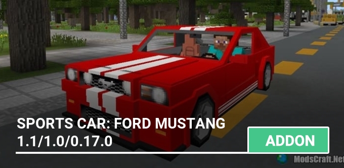 Mod: Sports Car: Ford Mustang 1.1/1.0/0.17.0