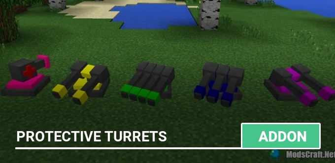 Mod: Protective Turrets
